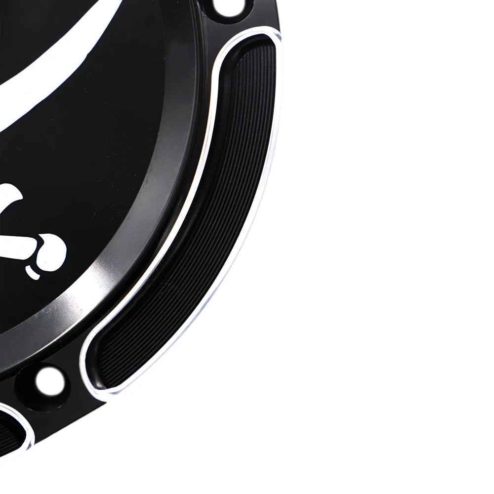 CNC Дерби таймер крышка двигателя для Harley Dyna FLD Street Glide FLHTK FLHR Fatboy FXSTB-Пират Веселый