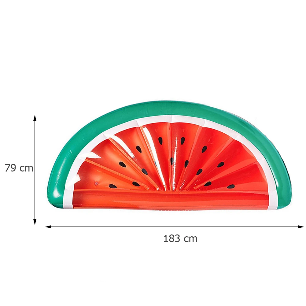

2021 New Air Mattress Summer Watermelon Inflatable Floating Bed Air Mattress Pool Party Adult Water Game Toys dropshipping#20