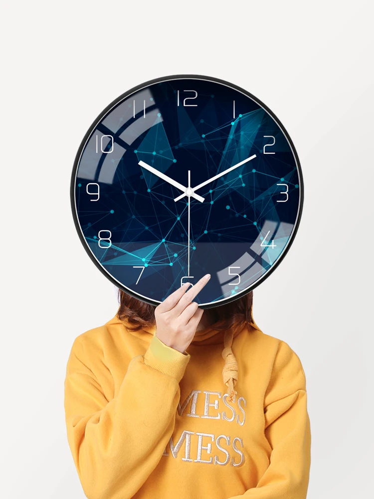 Современные 3d настенные металлические часы с петухом роскошные механизм для