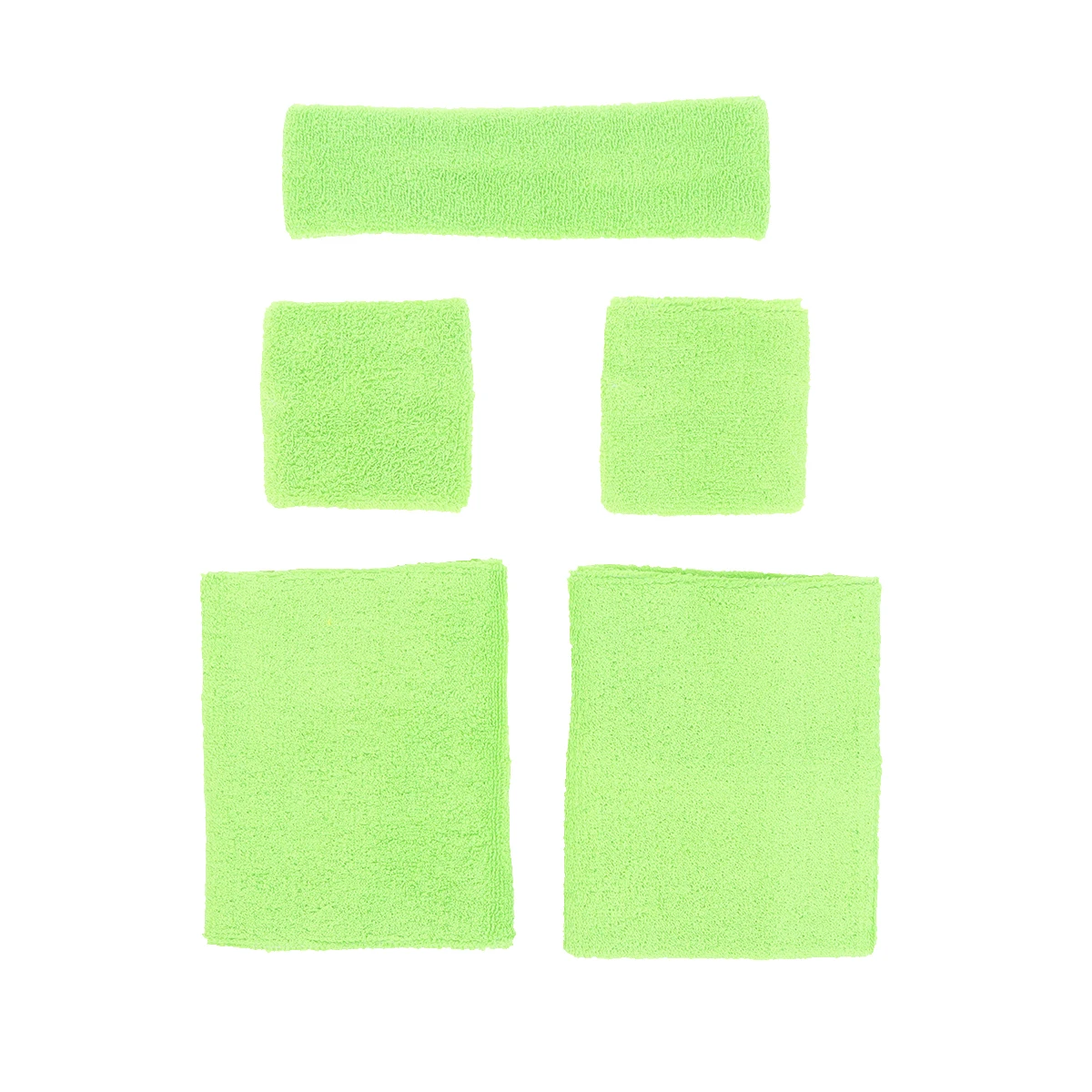 5 шт. набор эластичных спортивных повязок на голову налокотники для мужчин и