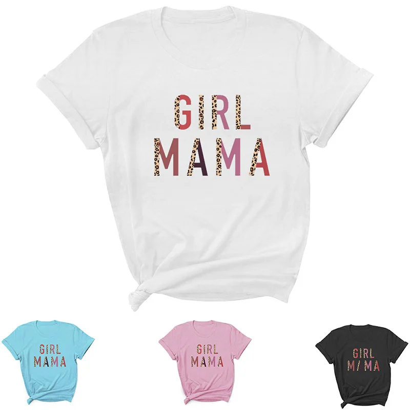 

Для девочек с надписью «Mama», женская футболка, футболка с коротким рукавом, о-образным вырезом, женская футболка топы, одежда, Camisetas Mujer