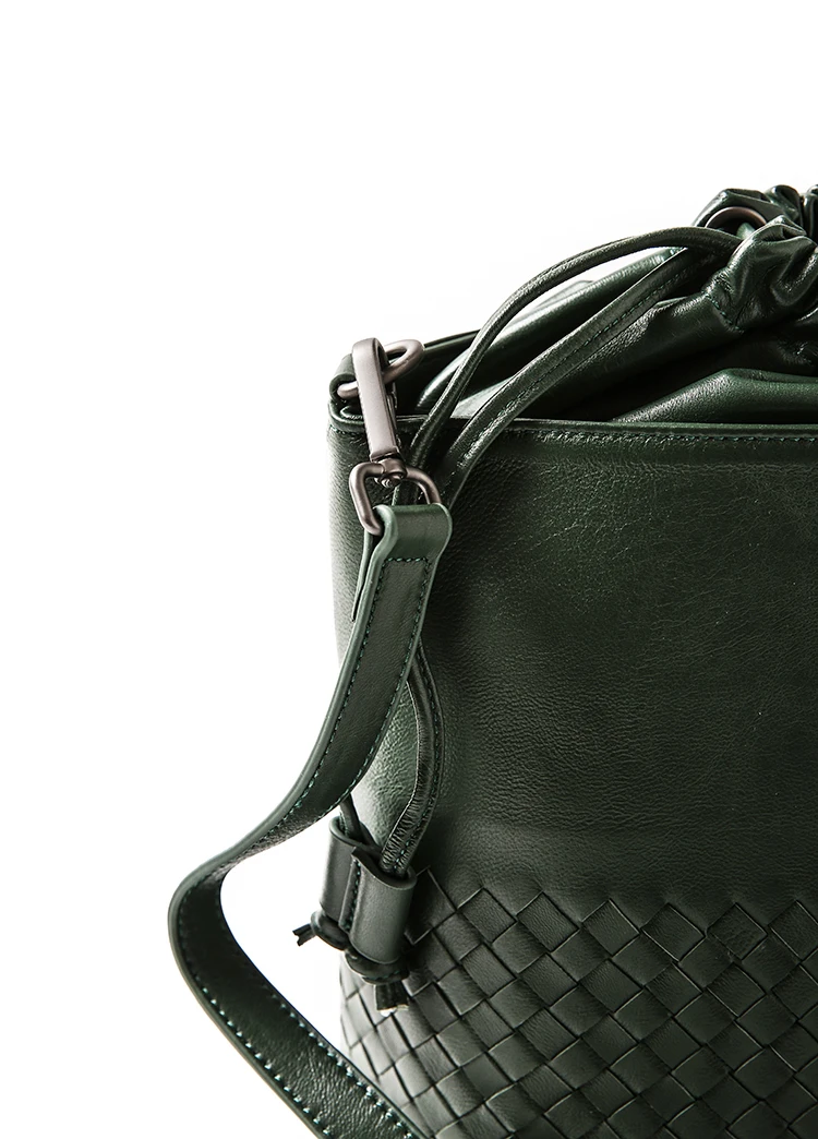 YILUNXI модная сумка на плечо из овчины Изысканная женская сумка из овечьей кожи женская сумка-мессенджер сумка на шнурке с пряжкой