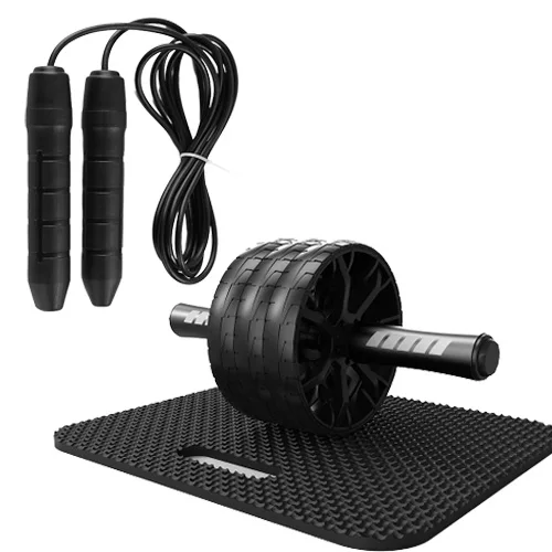 Ролик для брюшного пресса Ab ролик и Скакалка дома офиса тренажерного зала