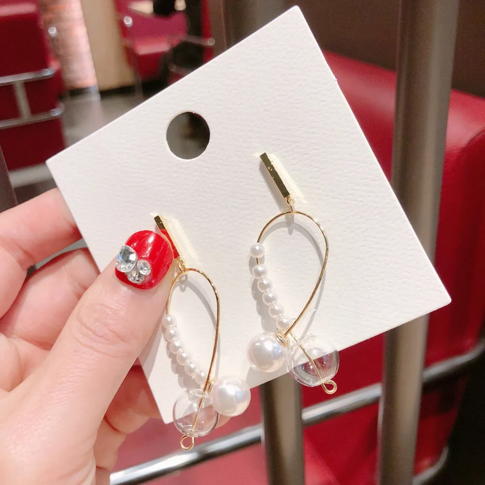 Ювелирные изделия в Корейском стиле милые геометрические сплавы имитация