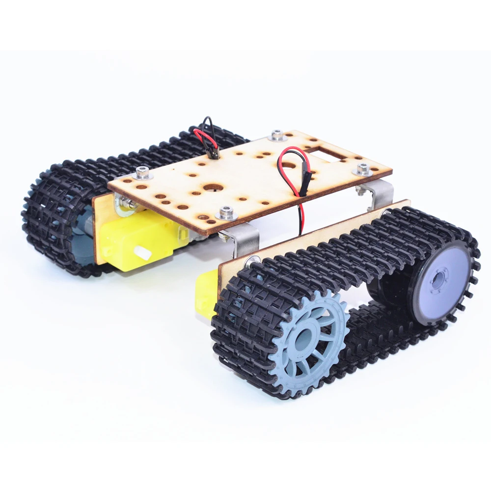 Шасси гусеничного робота гусеничная платформа с мотором TT для Arduino игрушечная