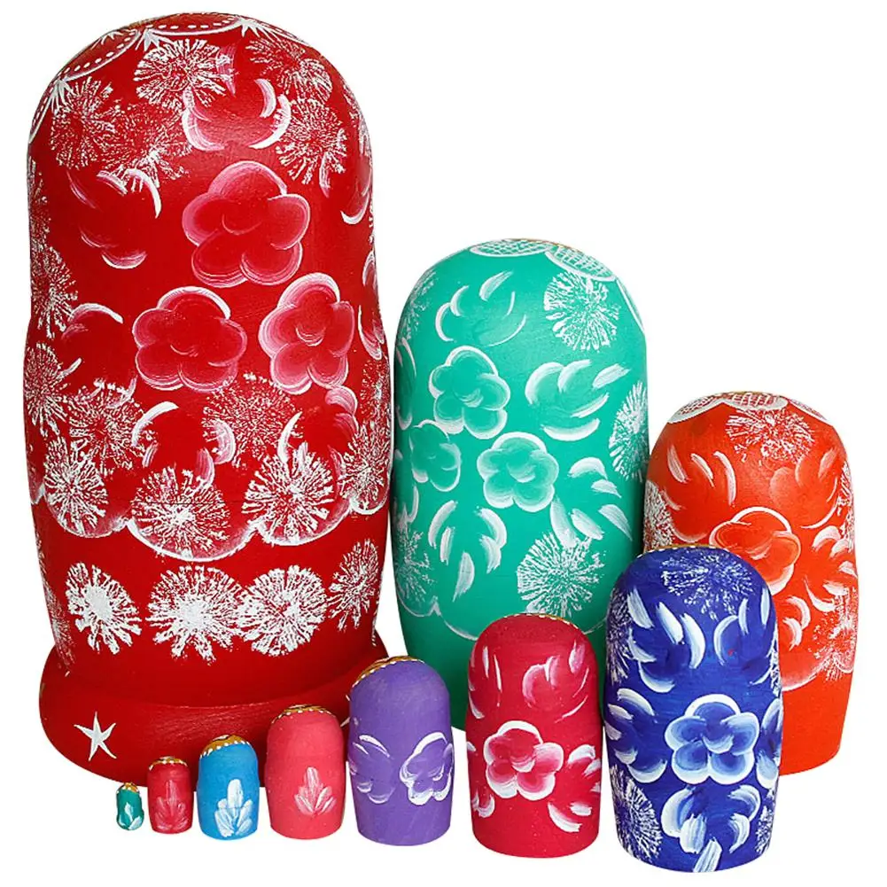 Детская Деревянная Игрушка-матрешка ручной работы 22 см | Игрушки и хобби