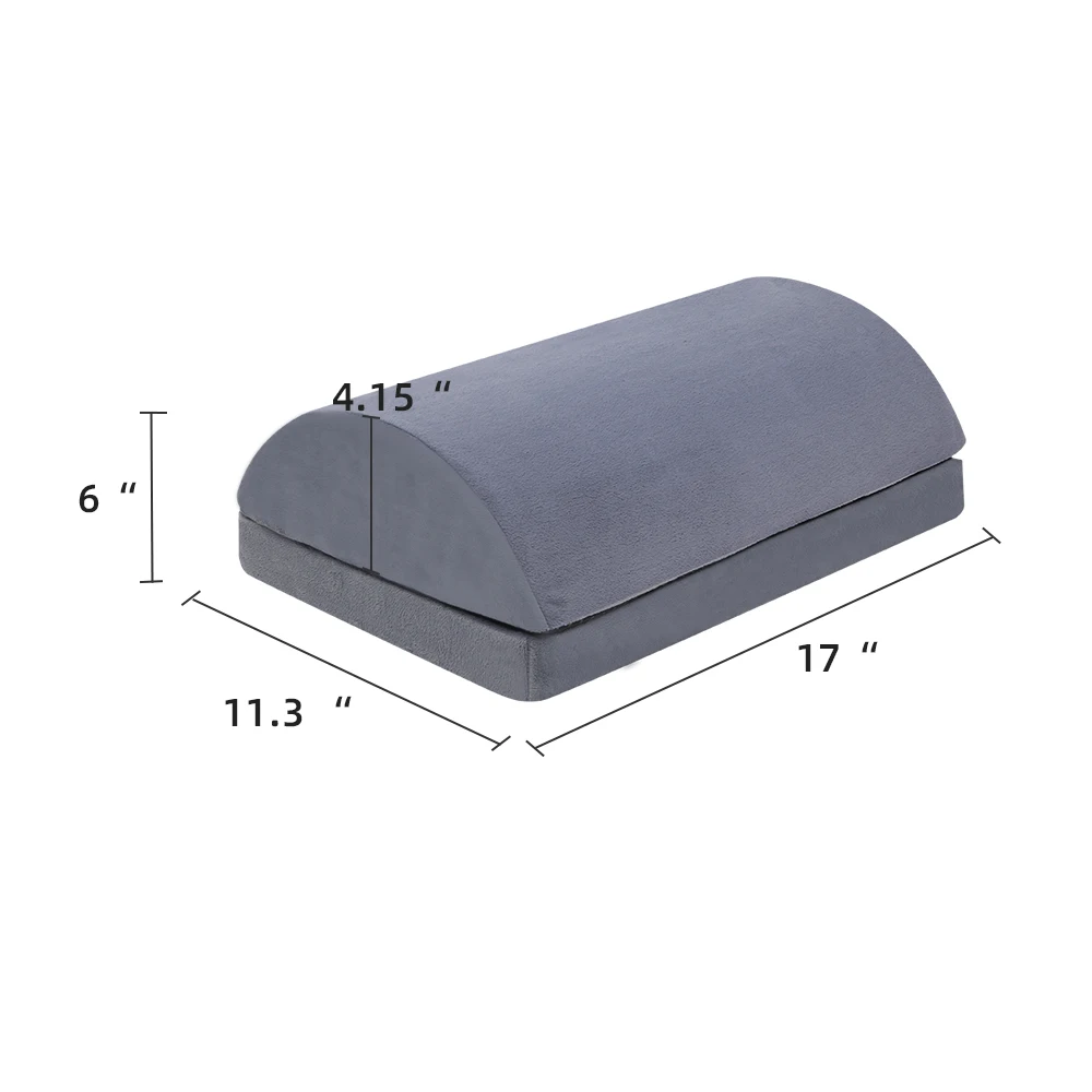 

Memory Cotton Pedals Height Can Be Split Gray Pillow