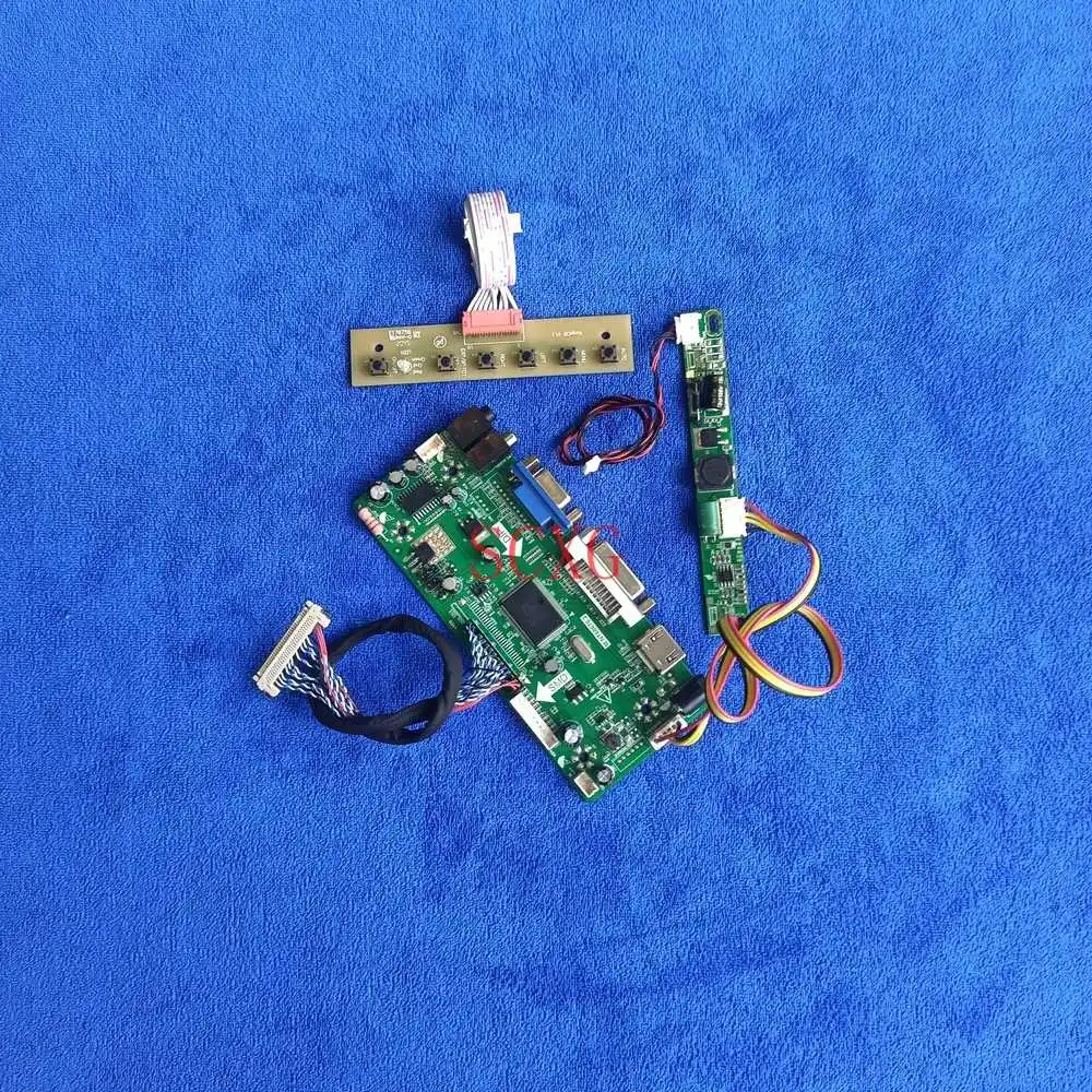 VGA HDMI DVI совместимому с Комплект плата контроллера 30Pin-LVDS подходит