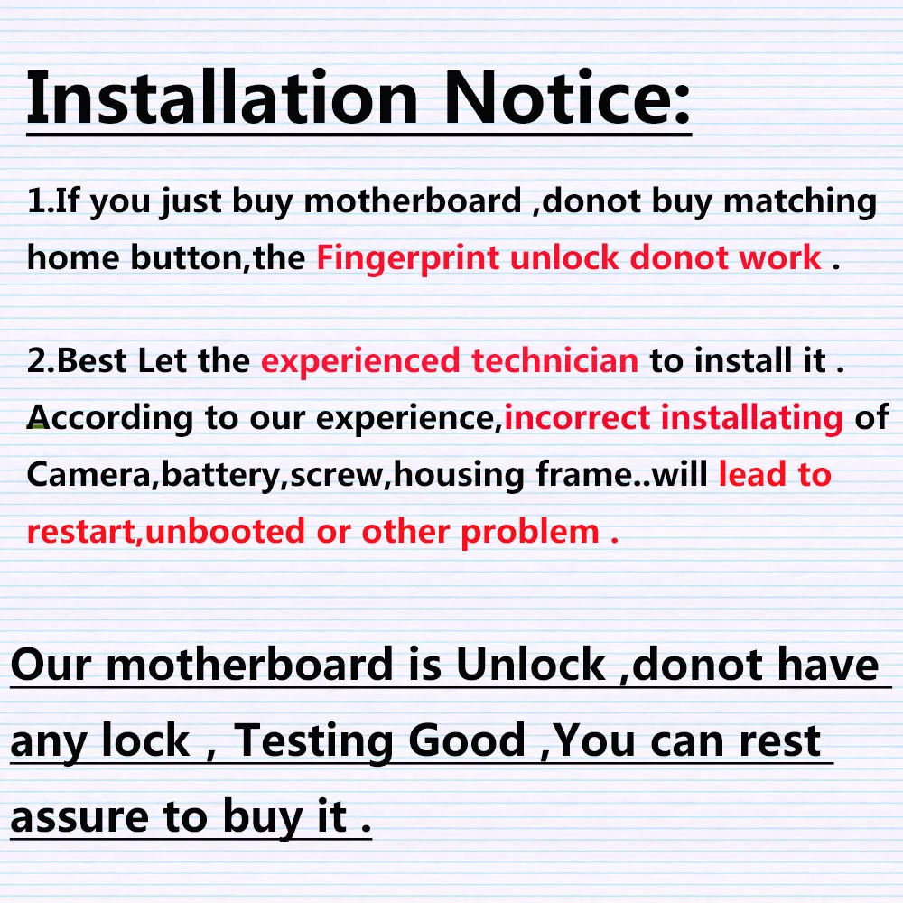 Оригинальная тестированная хорошая материнская плата для iPhone 7 4 с Touch ID