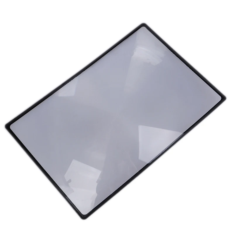 Увеличительное Стекло 180X120mm A5 плоская лупа из ПВХ лист X3 Книга Страница