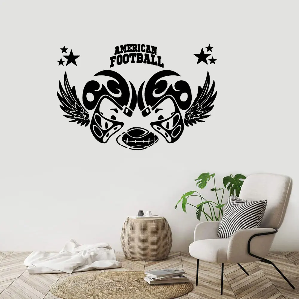 

Vinyl Decal Wall Sticker Sports Art Home Interior Decoration Kids Boys Room Bedroom Playroom Decor Removable Mural DW8349