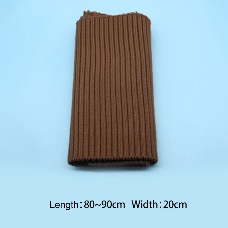 Ребристые аксессуары манжеты ребристая ткань воротник подол трикотажная | Дом и