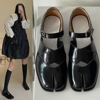 shoes woman 2021 oxfords british style modis round toe all match low heels casual female sneakers flats clogs platform new leath