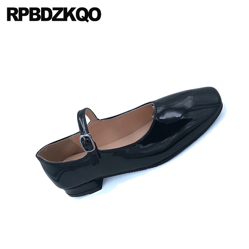 Женские туфли с квадратным носком демисезонные красные в китайском стиле из