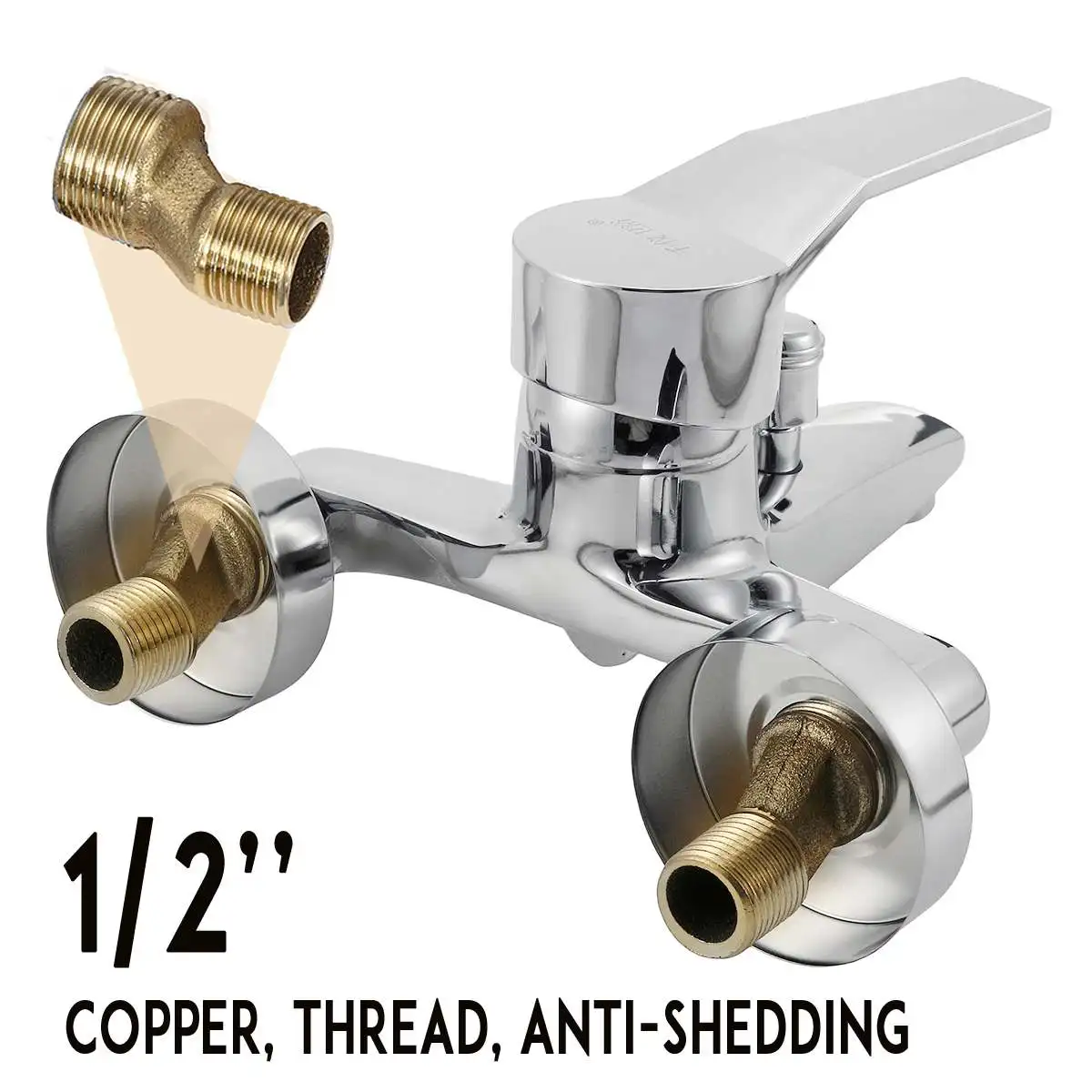 Becornce смеситель для ванны настенный набор ручной душевой лейки наборы смесителей