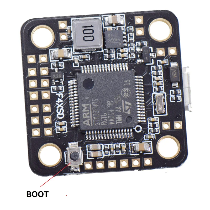 Новый стиль Betaflight F4 XSD плата контроллера полета 2 6S Встроенный OSD 5V 9V BEC для Mini 150 130