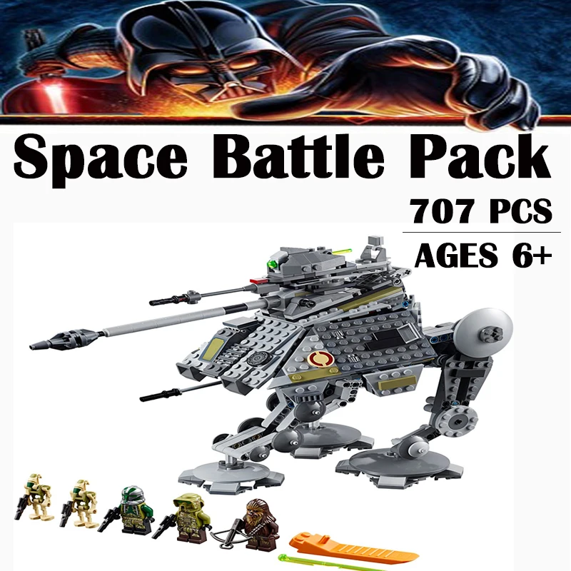 

Bricks-Toy Warship Walker Mecha Building Blocks Kids Boy DIY Toys