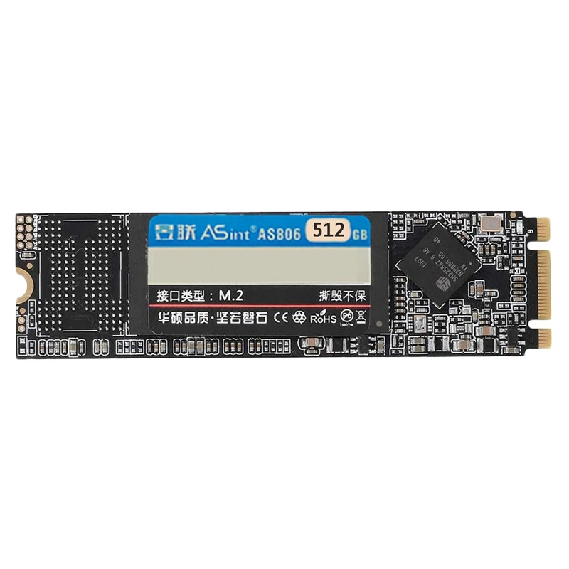 ASint 512 ГБ M.2 PCIE 3 0 NVME SSD твердотельный накопитель для настольного ноутбука ПК |