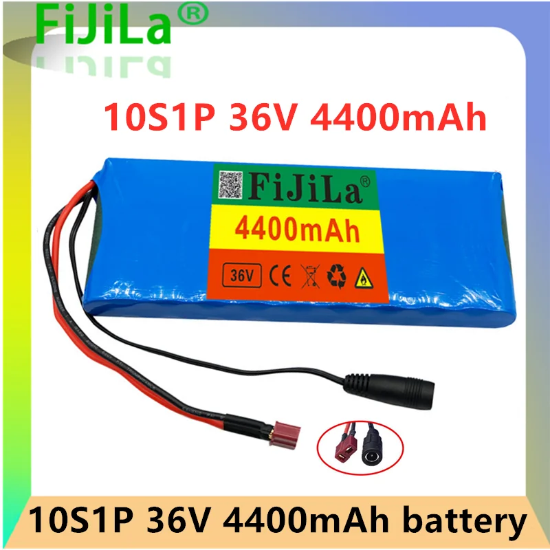 

2021 новый аккумулятор 36В 10S1P 36V 4000 мА/ч, 18650 комплект литий-ионный батарей, фара для электровелосипеда в электрический автомобиль Велосипедный...