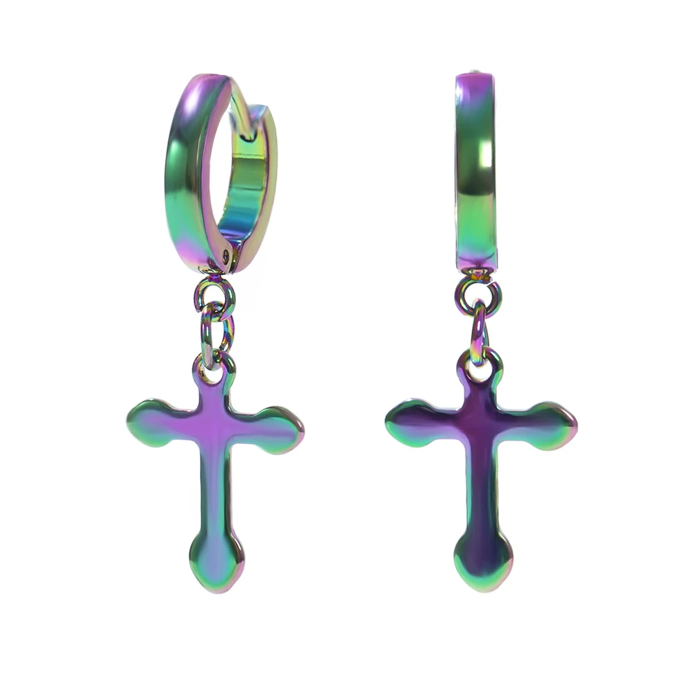 1 пара новых мужских ювелирных изделий корейские модные маленькие серьги-кольца