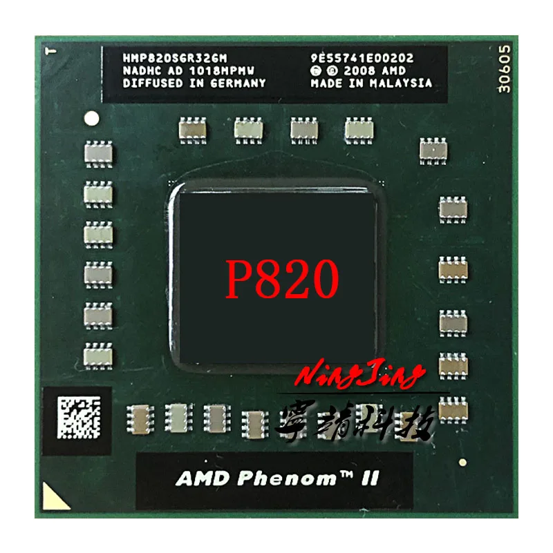AMD Phenom II Triple-Core Mobile P820 1.8 GHz Three-Core Three-Thread CPU Processor HMP820SGR32GM Socket S1 | Компьютеры и офис