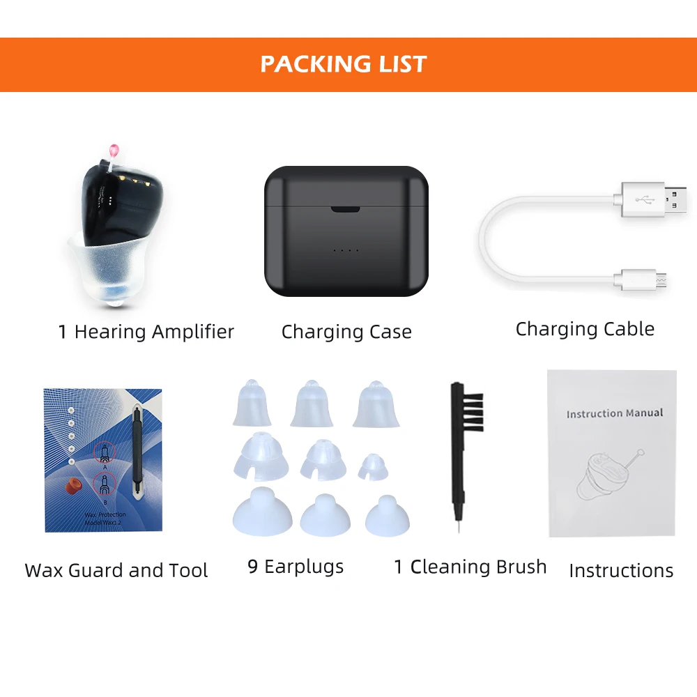 Новые слуховые аппараты SR61 перезаряжаемые наушники для глухости/пожилых людей