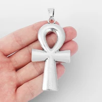 4pcs large metal zinc alloy cross charms pendant for women men necklace making jewelry diy accessories wholesales