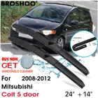 Автомобильный стеклоочиститель лобовое стекло стеклоочистители J крюк лезвия аксессуары для Mitsubishi Colt 5 двери 24 