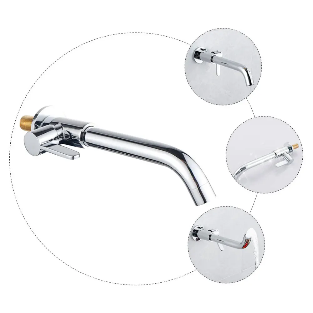 

1pc Home Bathroom Extended Copper Rotatable Water