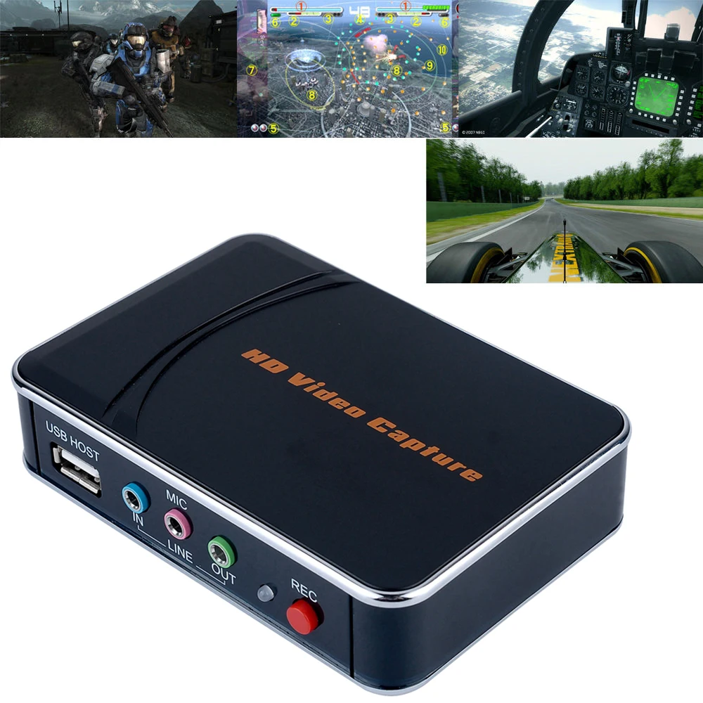 Карта захвата YPBPR HDMI К USB U диску блок записи аудио и видео 1080P захват для Xbox PS4