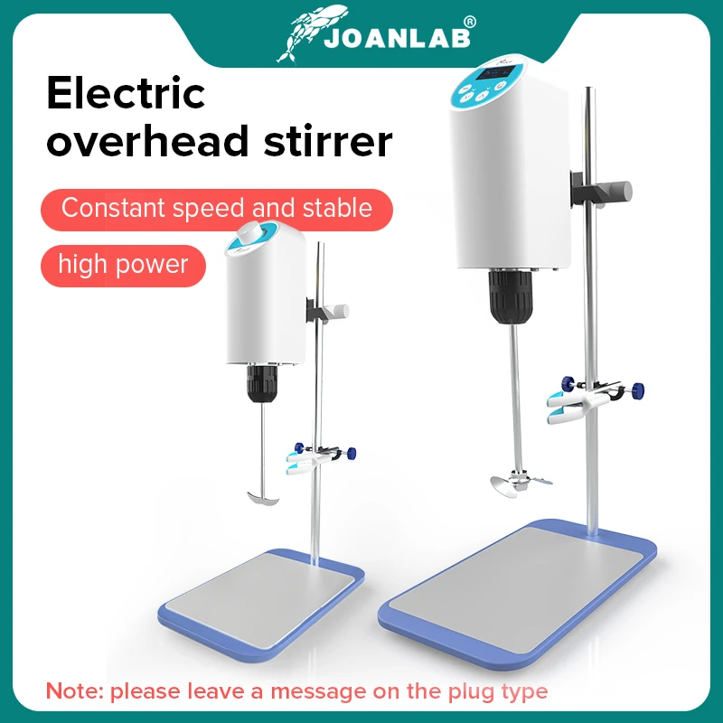 JOANLAB-Agitador eléctrico para equipo de laboratorio, mezclador con pantalla digital, de 110V a 220 V, de la tienda oficial