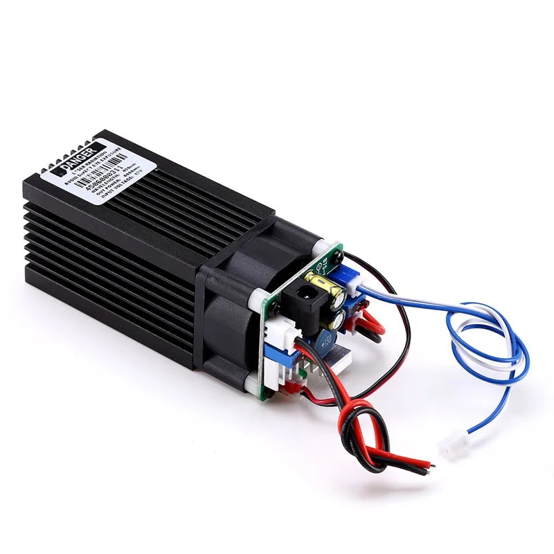 450nm 6000mW 12V лазерный модуль TTL регулируемый фокус DIY Лазерный резак гравер