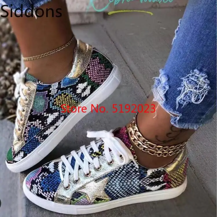 Женские кроссовки на плоской подошве; винтажная женская обувь; chaussures femme sapato; повседневная обувь на платформе; zapatos de mujer; мокасины; женская обувь; 191101 - Color: colorful
