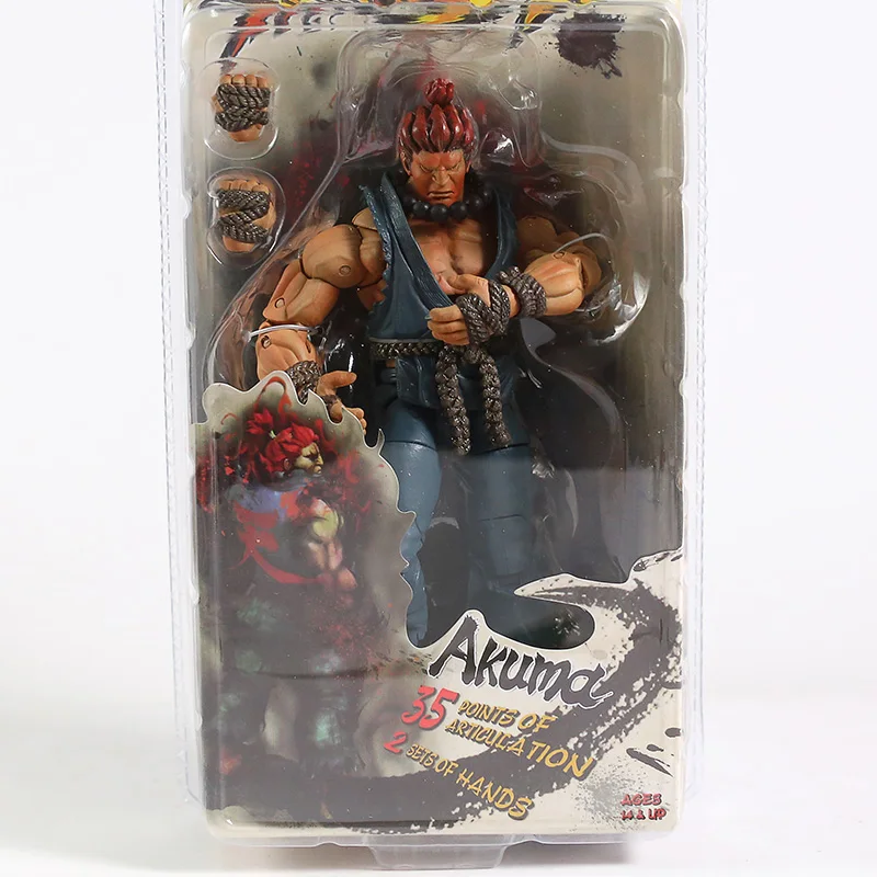 NECA Ryu Ken Chun Li Gouki Guile ПВХ экшн фигурка Коллекционная модель игрушки|Игровые фигурки