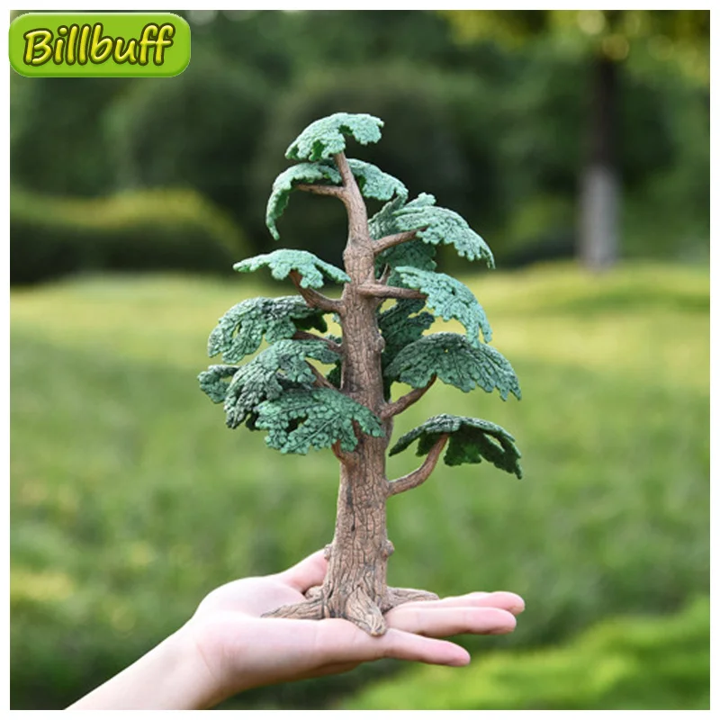 1Pcs Landscape Tree Simulation Plant Tree Pine Figure Toy Tree Cypre Scoconut Tree Landscape Educational toys For Children Gifts