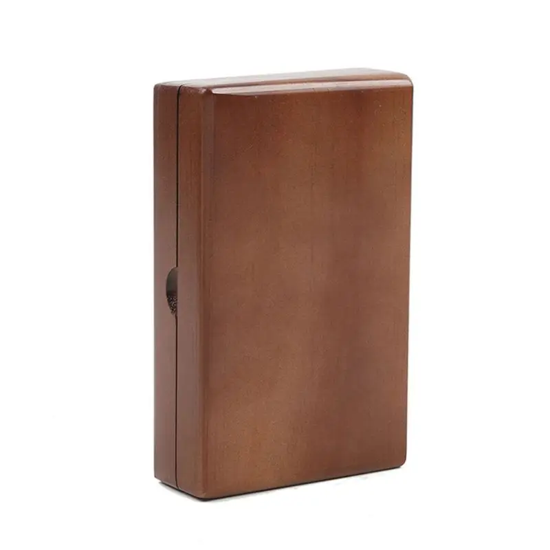 Деревянный ящик для ловли нахлыстом портативный двухсторонний щелевой