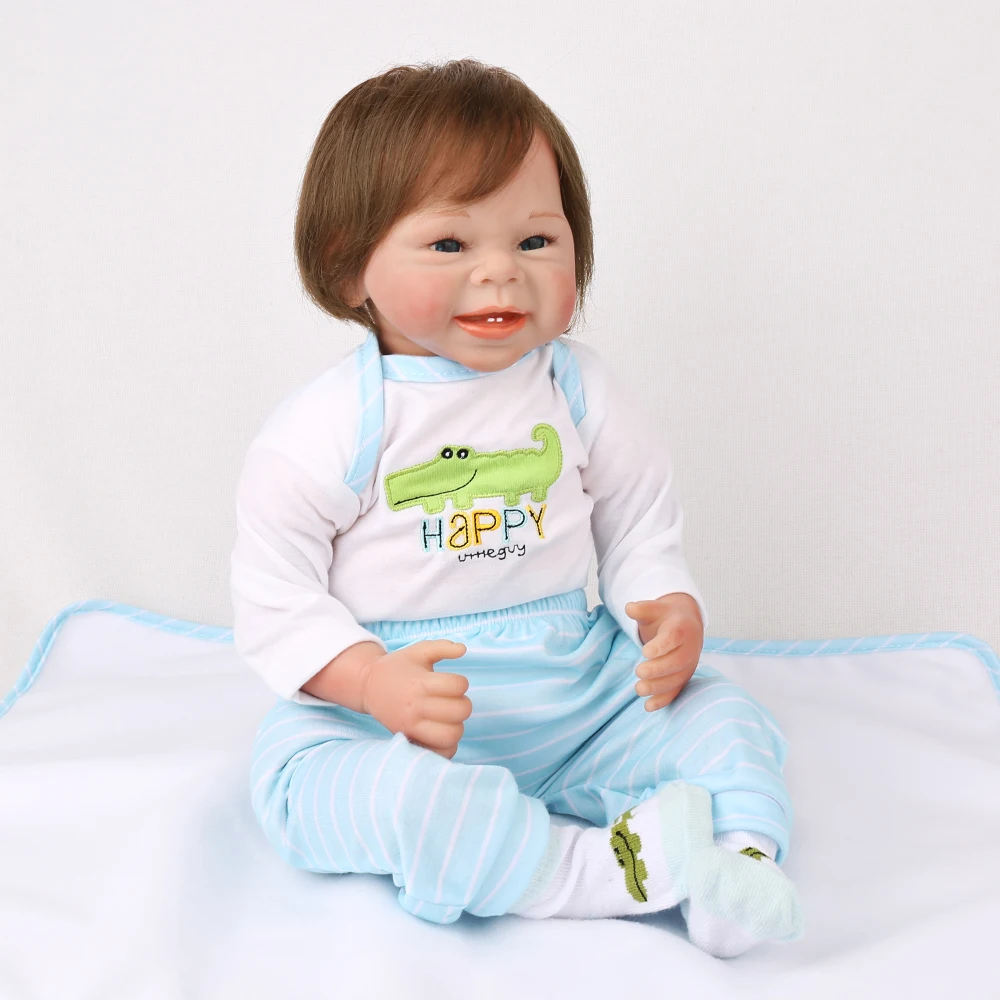 NPK реалистичные boneca reborn baby doll Мягкие настоящие сенсорные виниловые силиконовые