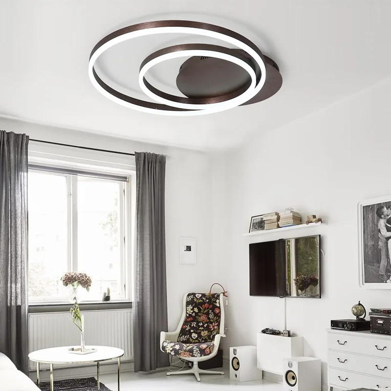 Современные потолочные светильники прикроватная лампа для гостиной Простые