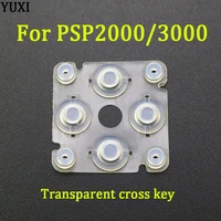 yuxi key button conductive rubber pad replacement for psp 2000 3000 left cross directional button for psp2000 psp3000
