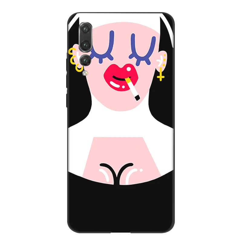 Мобильный Силиконовый чехол для телефона Honor Note 10 View 20 6A 7A 7C 7X8 8X 8C 9X9 Lite Pro Cover Funny Sister