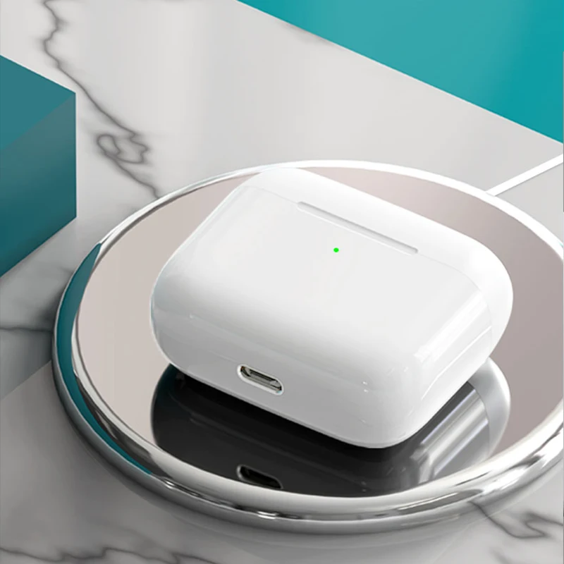 

Wireless Bluetooth Headset Dual-ear English Stereo TWS Charge Motion Touch 5.0 Earbuds with Charging Case