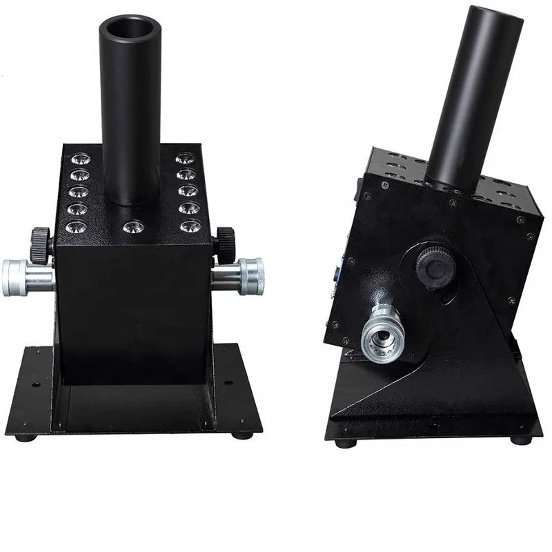 Светодиодный CO2 струйный станок пушка туман дымовая машина с 12x3 Вт DMX контроль