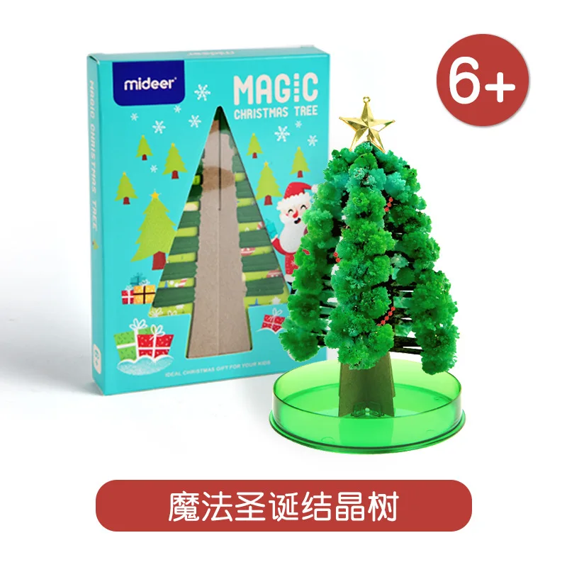 

Children's science and education experiment toy Christmas tree creative diy handmade material paper flower game