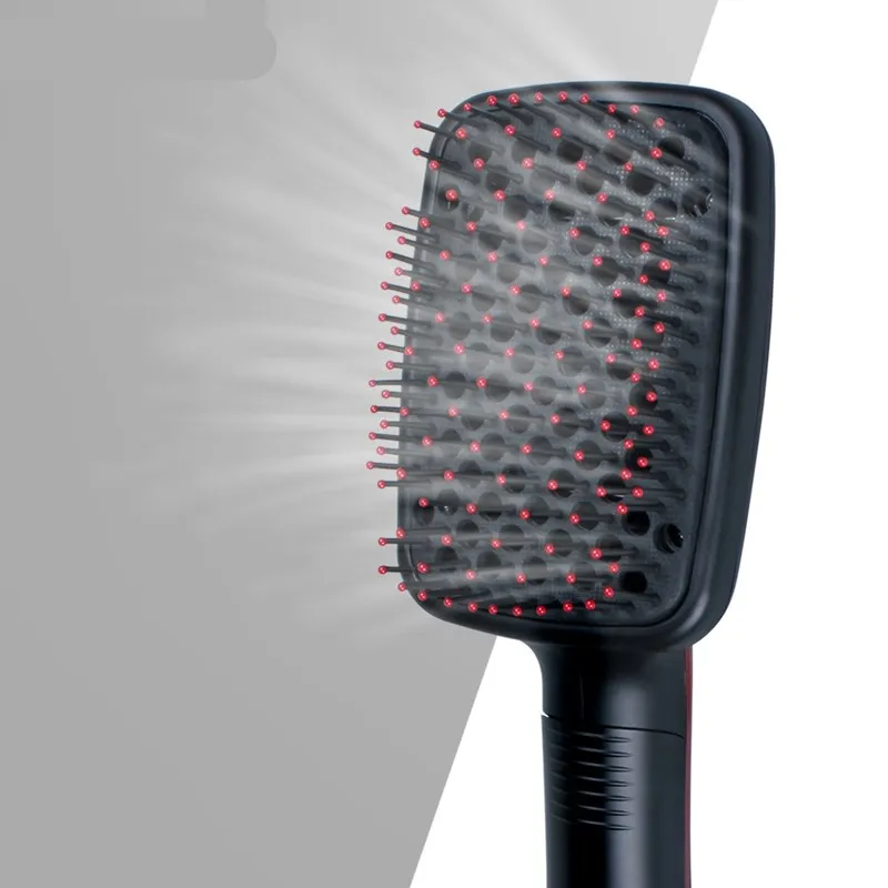 Профессиональная щетка 2 в 1 для сушки волос выпрямитель бигуди электрический фен