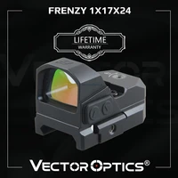 vector optics frenzy 1x17x24 red dot scope pistol handgun sight ipx6 water proof fit 21mm picatinny glock 17 19 9mm ar15 m4 ak