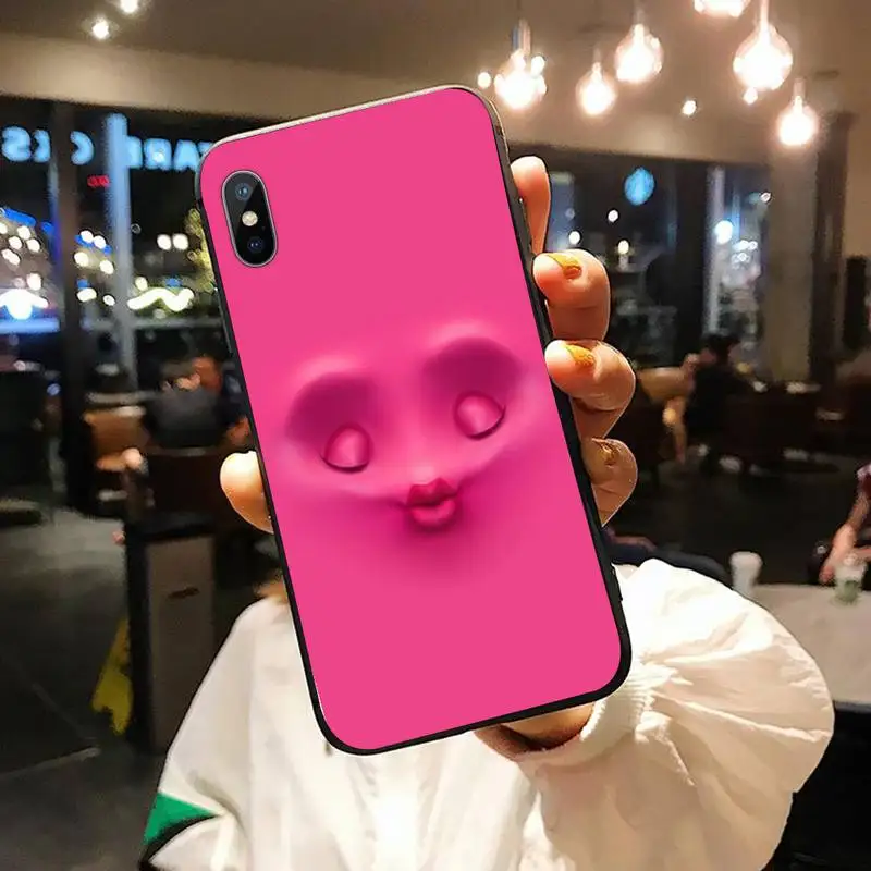 

funny face colorful pattern Phone Case for iPhone 11 12 mini pro XS MAX 8 7 6 6S Plus X 5S SE 2020 XR shell