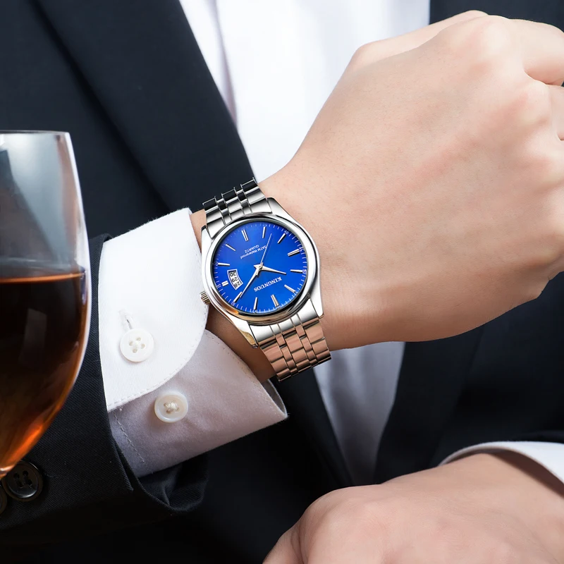 Мужские часы с хронографом Оригинальные Водонепроницаемые спортивные деловые