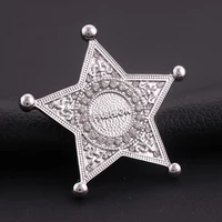 fashion brooch breastpin order of merit college army rank metal badges applique patches for clothing az 2679