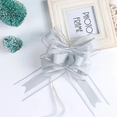 100 шт большой размер 50 мм красивый однотонный бант лента подарочная упаковка