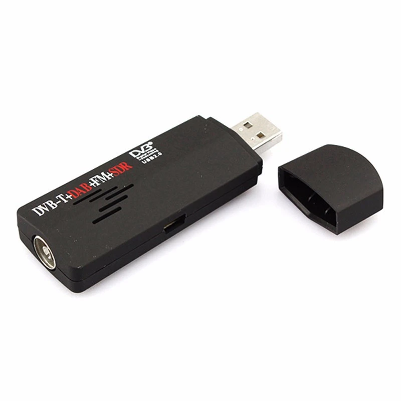 

USB2.0 RTL2832U+R820T DVB-T SDR+DAB+FM Dongle Stick Digital TV SDR Receiver